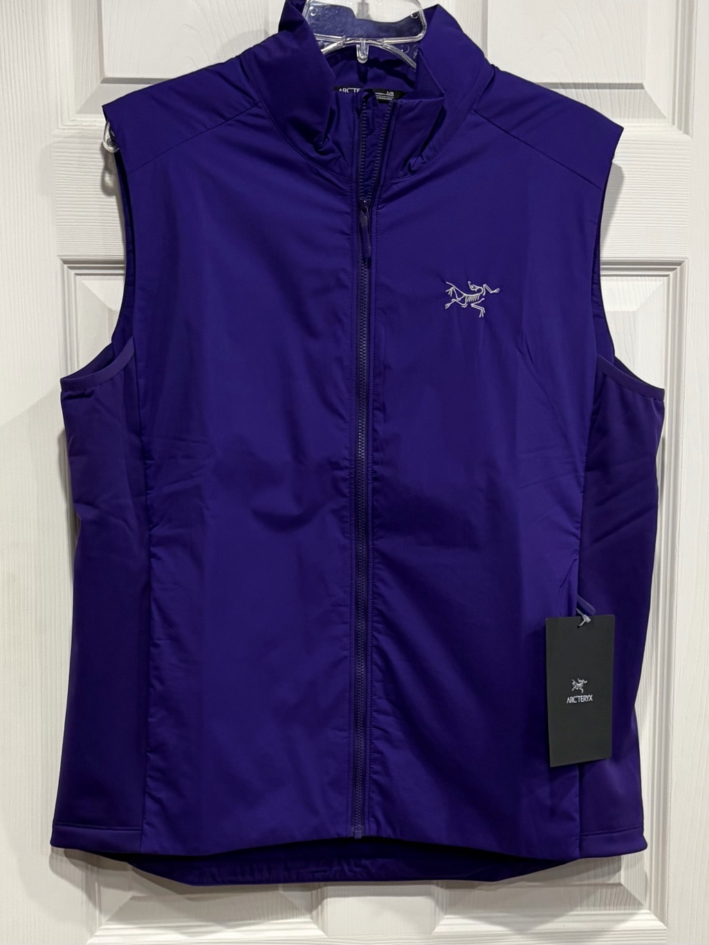 Arcâteryx Women's Large Atom Vest Purple Azalea Nwt Breathable Insulated Travel